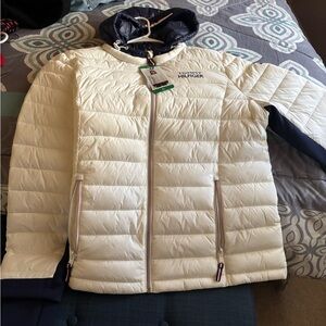 Tommy Hilfiger White Puffer Jacket